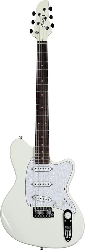 Ibanez ICHI00 Ichiko Nito Electric Guitar, Vintage White, Full Straight Front