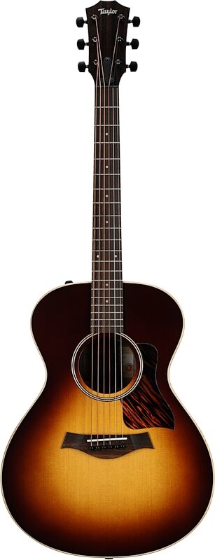 Taylor AD12e-SB American Dream Grand Concert Acoustic-Electric Guitar (with Aerocase), Sunburst, Full Straight Front