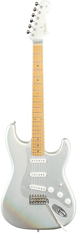 Fender H.E.R. Stratocaster Electric Guitar (with Gig Bag), Chrome Glow, Full Straight Front