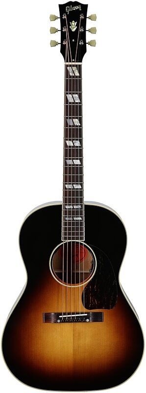 Gibson Nathaniel Rateliff LG-2 Western Acoustic-Electric Guitar (with Case), Vintage Sunburst, Full Straight Front