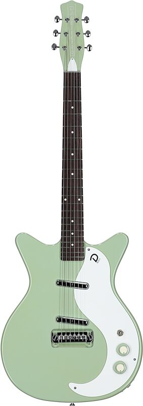 Danelectro '59 MOD NOS Electric Guitar, Keen Green, Full Straight Front