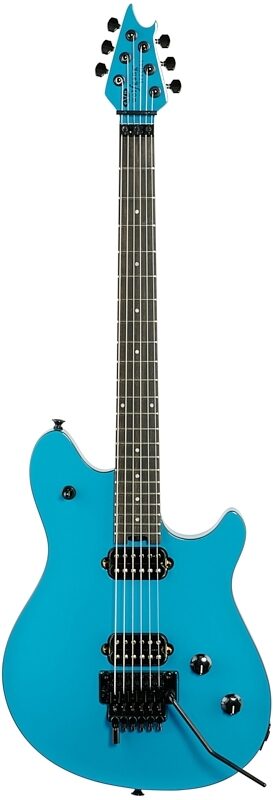 EVH Eddie Van Halen Wolfgang Special Ebony Fingerboard Electric Guitar, Miami Blue, Full Straight Front