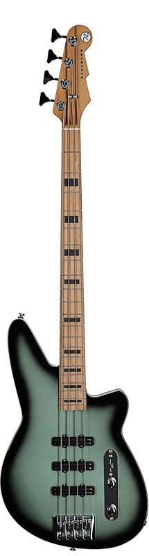 Reverend Triad 4 Electric Bass, Alpine Burst, Maple Fretboard, Full Straight Front