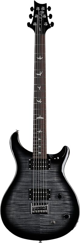 PRS Paul Reed Smith SE 277 Electric Guitar (with Gig Bag), Charcoal Burst, Full Straight Front