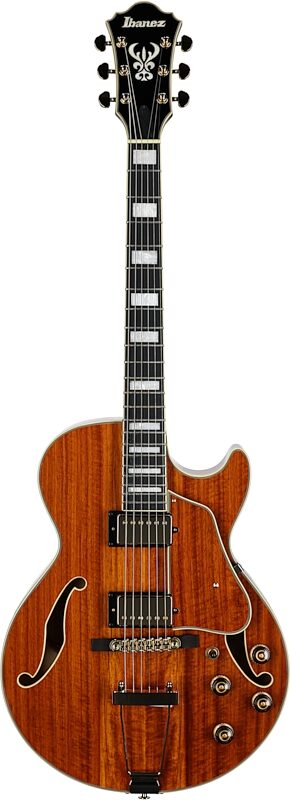 Ibanez AG95K Artcore Expressionist Hollowbody Electric Guitar, Natural, Full Straight Front