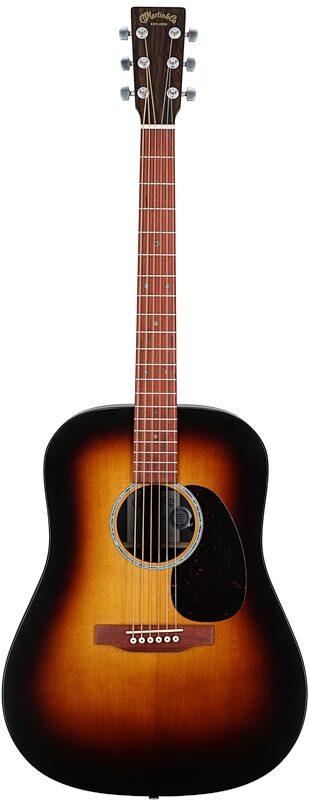 Martin D-X2E Ziricote Burst Acoustic-Electric Guitar (with Soft Case), New, Full Straight Front