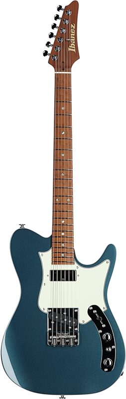 Ibanez AZS2209 Prestige Electric Guitar (with Case), Antique Turquoise, Full Straight Front