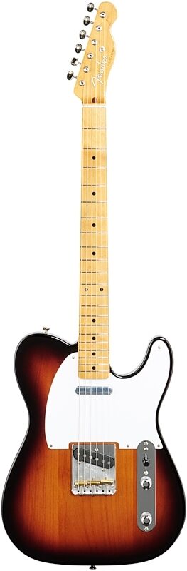Fender Vintera '50s Telecaster Electric Guitar, Maple Fingerboard (with Gig Bag), 2-Color Sunburst, Full Straight Front