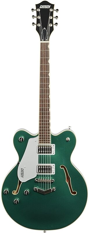 Gretsch G5622LH Electromatic CB DC Electric Guitar, Left-Handed, Georgia Green, USED, Scratch and Dent, Full Straight Front