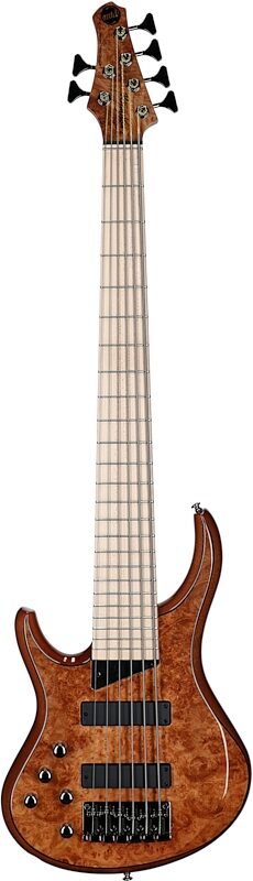 MTD Kingston Z6MP Electric Bass, 6-String (with Maple Fingerboard), Natural, Full Straight Front