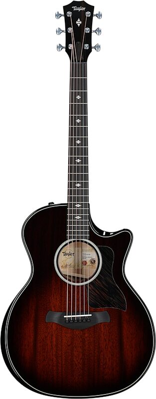 Taylor Builder's Edition 524ce Grand Auditorium Acoustic-Electric Guitar (with Case), Kona Burst, Full Straight Front
