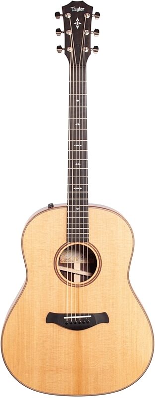 Taylor 717e Builder's Edition Grand Pacific Acoustic-Electric Guitar (with Case), Natural, Full Straight Front