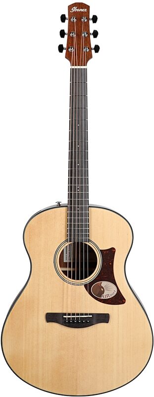 Ibanez AAM50 Advanced Acoustic Guitar, Open Pore Natural, Full Straight Front