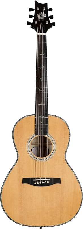 PRS Paul Reed Smith SE P50E Parlor Acoustic-Electric Guitar (with Gig Bag), New, Full Straight Front