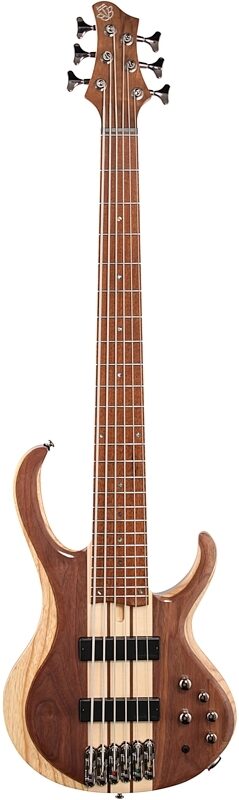 Ibanez BTB746 Electric Bass, 6-String, Natural Low Gloss, Full Straight Front