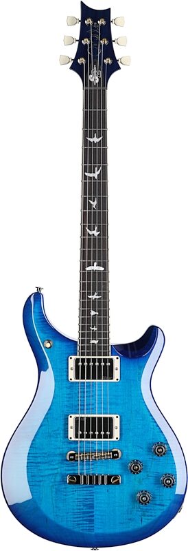 PRS Paul Reed Smith 10th Anniversary S2 McCarty 594 Electric Guitar (with Gig Bag), Lake Placid Blue, Full Straight Front