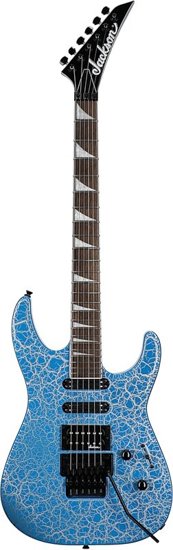 Jackson X Series Soloist SL3X DX Crackle Electric Guitar, Frost Byte, Full Straight Front