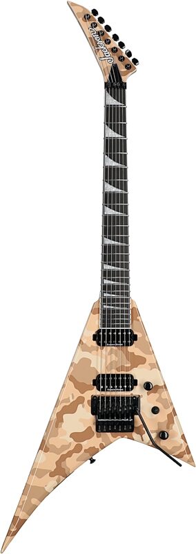 Jackson Concept Rhoads RR24-7 Electric Guitar (with Case), Desert Camouflage, Full Straight Front