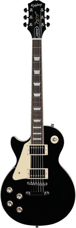 Epiphone Les Paul Standard 60s Electric Guitar, Left-Handed, Ebony, Open Box (Very Good), Full Straight Front