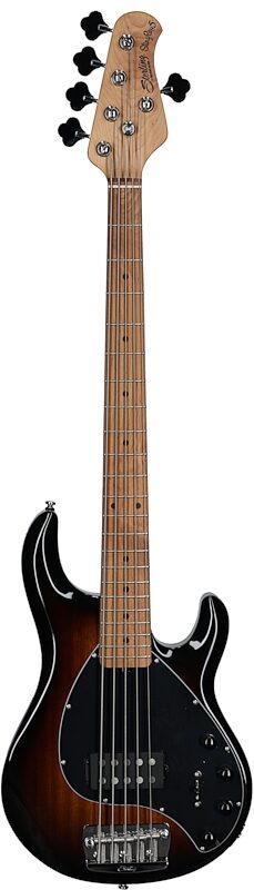 Sterling by Music Man StingRay RAY35 Electric Bass, Vintage Sunburst, Full Straight Front