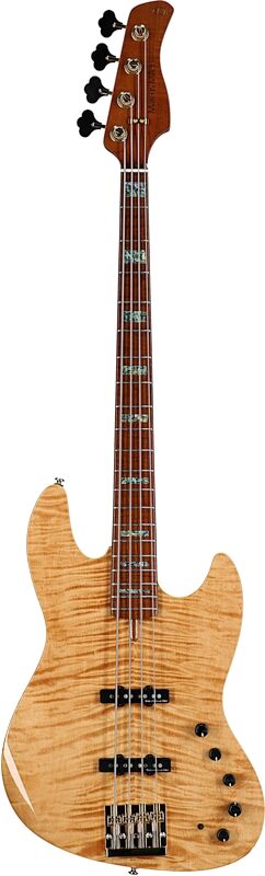 Sire Marcus Miller V10 DX Electric Bass Guitar (with Case), Natural, Full Straight Front