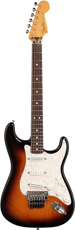 Fender Dave Murray Stratocaster Electric Guitar, Rosewood Fingerboard (with Gig Bag), 2-Color Sunburst, Full Straight Front