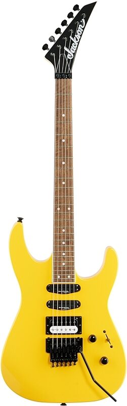 Jackson X Series Soloist SL1X Electric Guitar, Taxi Cab Yellow, Full Straight Front