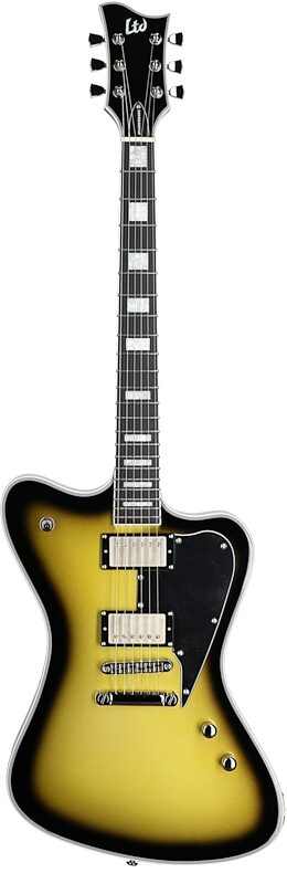 ESP LTD Bill Kelliher Sparrowhawk Electric Guitar, Satin Sunburst, Full Straight Front