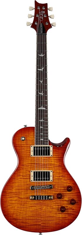 PRS Paul Reed Smith SE McCarty 594 Singlecut Electric Guitar (with Gig Bag), Vintage Sunburst, Blemished, Full Straight Front
