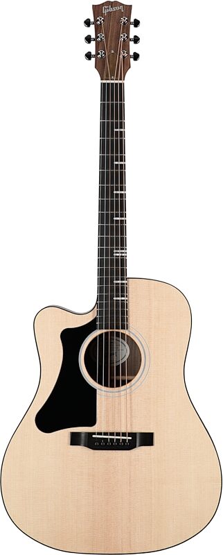 Gibson Generation G-Writer EC Acoustic-Electric Guitar, Left-Handed (with Gig Bag), Natural, Full Straight Front