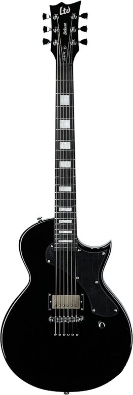 ESP LTD Deluxe EC-01FT Electric Guitar, Black, Blemished, Full Straight Front