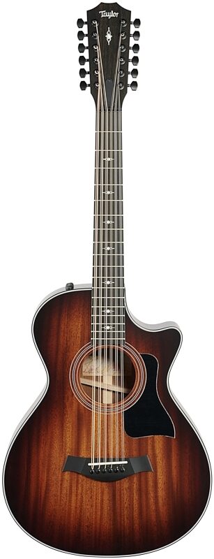 Taylor 362ceV 12-Fret Grand Concert Acoustic-Electric Guitar, 12-String, New, Full Straight Front