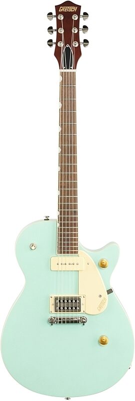 Gretsch G2215-P90 Streamliner Jr. Jet Club Electric Guitar, Mint Metallic, USED, Warehouse Resealed, Full Straight Front