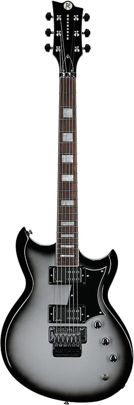 Reverend Bob Balch Signature FR Electric Guitar, Silver Burst, Full Straight Front