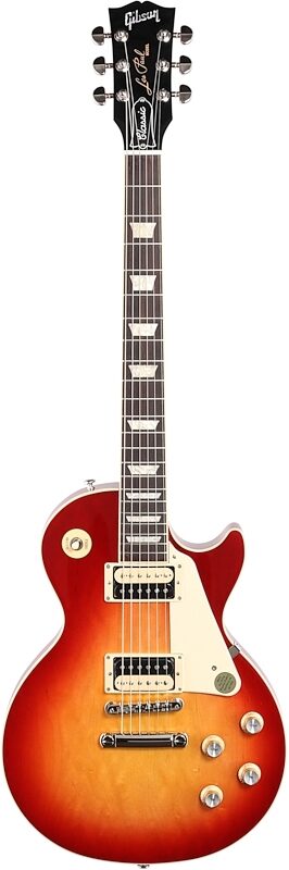 Gibson Les Paul Classic Electric Guitar (with Case), Heritage Cherry Sunburst, Blemished, Full Straight Front