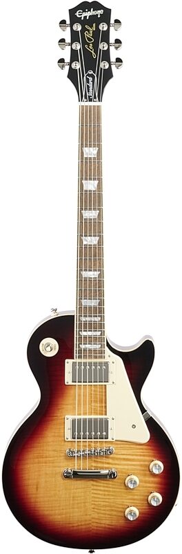 Epiphone Les Paul Standard '60s Electric Guitar, Bourbon Burst, Full Straight Front