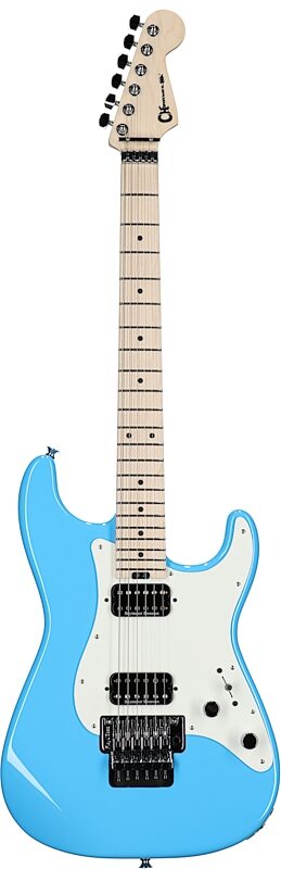 Charvel Pro-Mod So-Cal Style 1 HH FR Electric Guitar, Infinity Blue, Full Straight Front