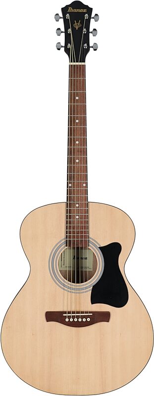 Ibanez IJVC50 Jam Pack Grand Concert Acoustic Guitar Package, Open Pore Natural, Full Straight Front