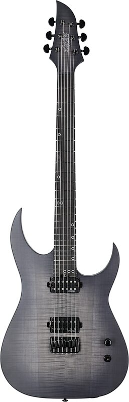Schecter KM-6 MK-III Keith Merrow Legacy Electric Guitar, Tri-Black Burst, Full Straight Front