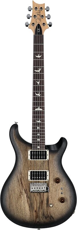 PRS Paul Reed Smith CE 24-08 Black Limba Limited Edition Electric Guitar (with Gig Bag), Smokeburst, Full Straight Front