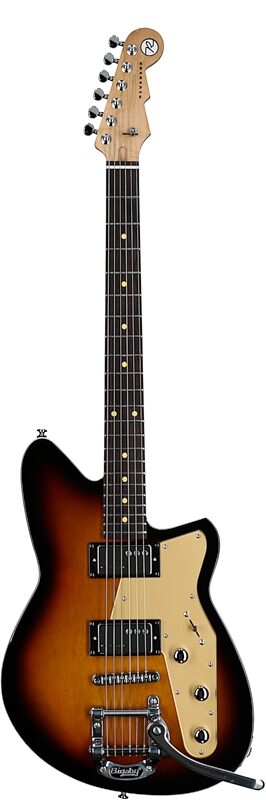 Reverend Jetstream HCB Electric Guitar, 3-Tone Burst, Full Straight Front