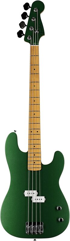 Fender Aerodyne Special Precision Electric Bass, Maple Fingerboard (with Gig Bag), Speed Green, Full Straight Front