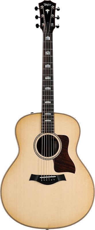 Taylor 818e Grand Orchestra Acoustic-Electric Guitar (with Case), Western Floral Hardshell Case, Full Straight Front