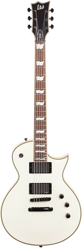 ESP LTD EC-401 Electric Guitar, Olympic White, Full Straight Front