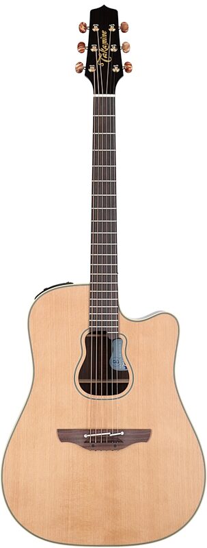 Takamine GB7C Garth Brooks Acoustic-Electric Guitar (with Case), Natural Satin, Full Straight Front