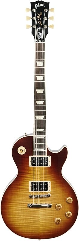 Gibson Slash Les Paul Standard Electric Guitar (with Case), November Burst, Full Straight Front