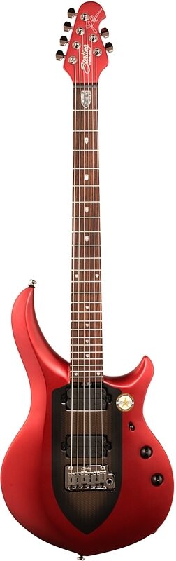 Sterling by Music Man Majesty John Petrucci Signature Electric Guitar (with Gig Bag), Ice Crimson Red, Full Straight Front