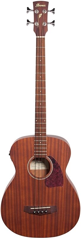 Ibanez PCBE12MH Acoustic Bass, Open Pore Natural, Full Straight Front