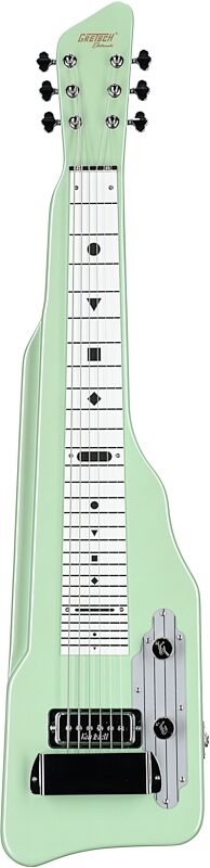 Gretsch G5700 Electromatic Lap Steel Guitar, Broadway Jade, Full Straight Front