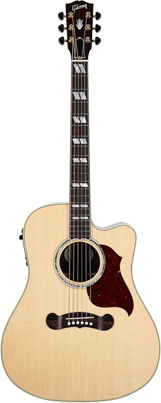 Gibson Songwriter Cutaway Acoustic-Electric Guitar (with Case), Antique Natural, Full Straight Front